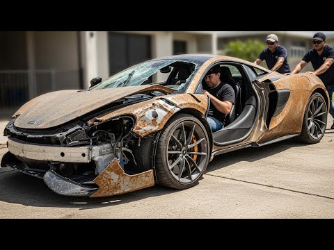Asmr Car Restoration! Full Restoration of a McLaren 720S from Total Disrepair to Looking New