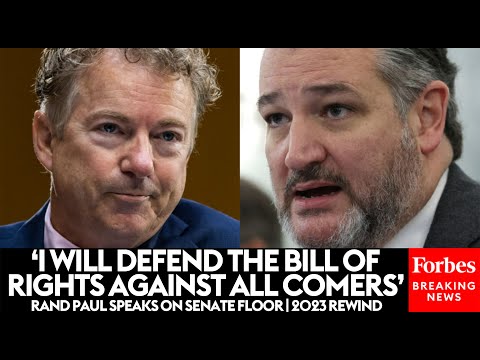 LONE WOLF: Rand Paul Delivers Fiery Remarks On Senate Floor Against Both GOP And Dems | 2023 Rewind