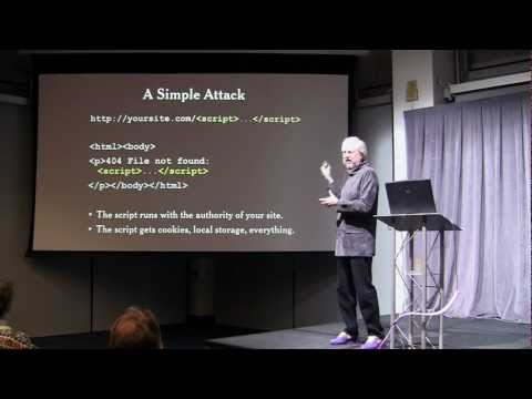 Douglas Crockford: Principles of Security