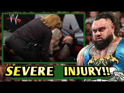 WWE Confirms Significant Injury to Bronson Reed During Monday Night Raw!