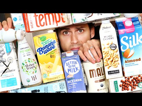 I lost my mind trying to find the best milk alternative - The Fake Milk Face Off