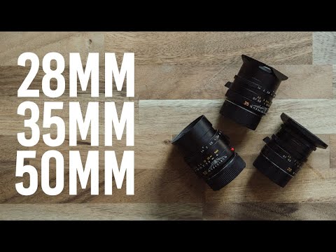 28mm vs 35mm vs 50mm – Which One Should You Use?