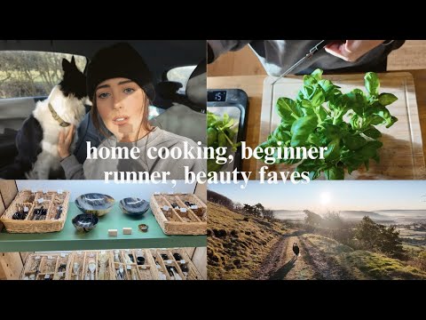 Weekly vlog: Homemade pesto, get to know me, running, must have beauty product for 2025!