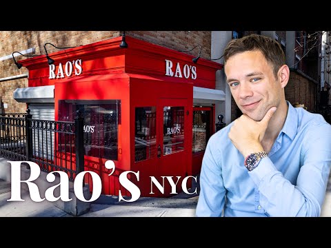 Eating at Rao’s. The Most EXCLUSIVE Restaurant in NYC
