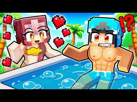 ONE BOY at an ALL GIRL Pool Party!