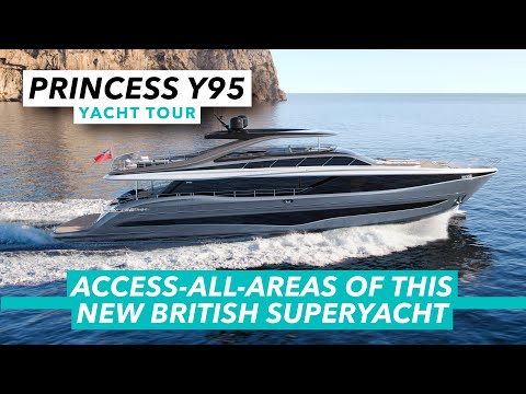 Princess Y95 yacht tour | Access all areas of this new British superyacht | MBY