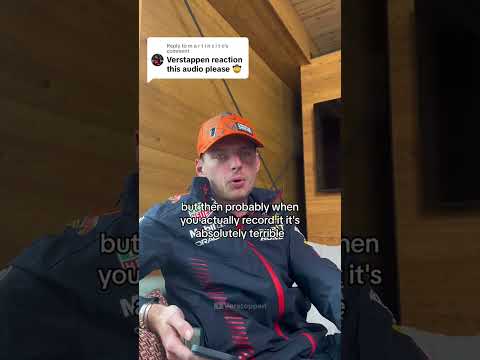Max Verstappen Reacts to AI Singing 🤖