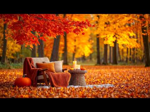 Soothing Autumn Music 🍁 Beautiful Relaxing Music For Stress & Anxiety Relief, Calm Nervous, Relax