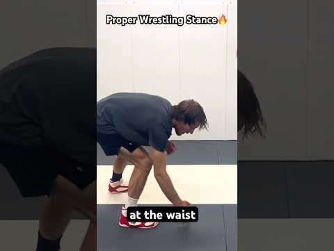 2x ALL AMERICAN Shows Proper Wrestling Stance #bjj #jiujitsu #mma