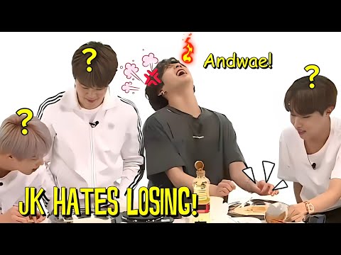 BTS Jungkook Hates Losing At Anything