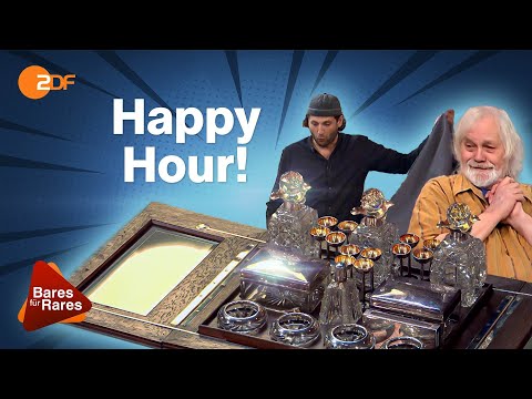 Expertise zum Anstoßen: Für Bartisch mit Silber winkt fünffacher Wunschpreis | Bares für Rares