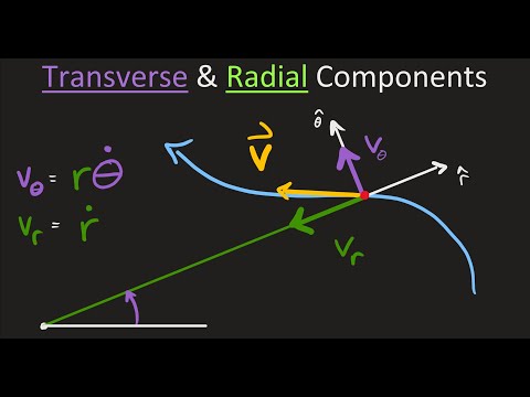 Dynamics: Transverse and Radial Components of Velocity and Acceleration