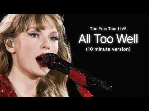 [자막] All Too Well (10 minute version)🧣by Taylor Swift 가사/해석 [The Eras Tour LIVE]
