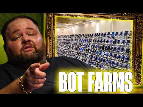“Rooms Full of Phones” – Inside Bot Farm Operations