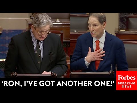 JUST IN: Ron Wyden Blocks John Kennedy's Bill, Then Kennedy Responds