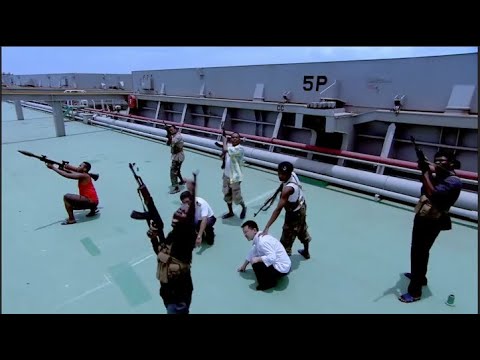 國際海盜劫持歘船員，解放軍出動戰機空中阻擊，霸氣掃退海盜  ⚔️ 抗日