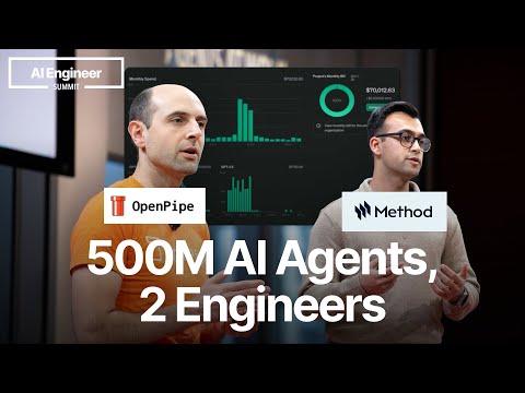 Finetuning: 500m AI agents in production with 2 engineers — Mustafa Ali & Kyle Corbitt