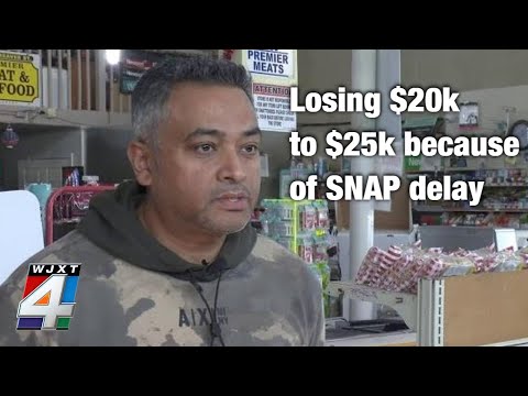 Jacksonville grocery store owner reports between $20K to $25K weekly loss amid SNAP benefits delay