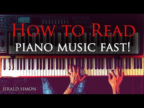 How to Read Piano Music Fast! Learn how to read music instantly!