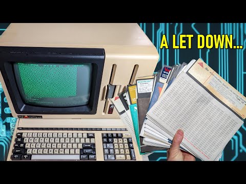 Using the NEC APC, Japanese MS-DOS computer with  8" drives