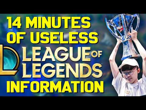 14 Minutes of Useless Information about League of Legends - Worlds 2024 Edition!
