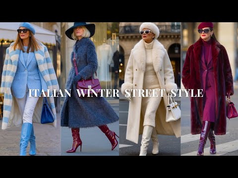 Elegant Winter Street Style In Milan 🇮🇹 Italian Luxury Fashion Looks December 2025
