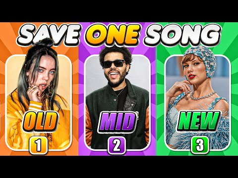 save one song per singer ๐ค๐. old vs mid vs newโจ| music quiz