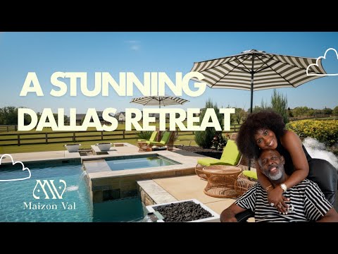 HOUSE TOUR| Inside a Dallas Dream Mansion| This Nigerian Owned Private Retreat redefines elegance|4K