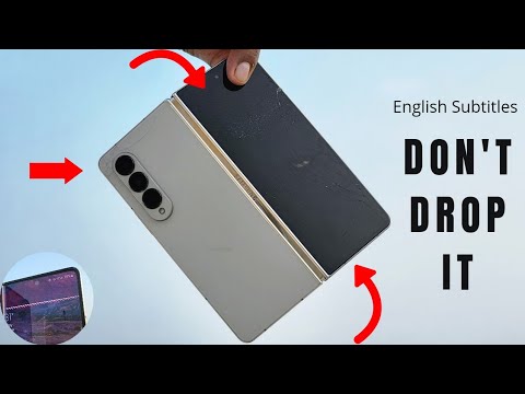 Samsung Galaxy Z Fold 4 Drop Test - Drop Proof "Ultra-Thin Glass"  ?