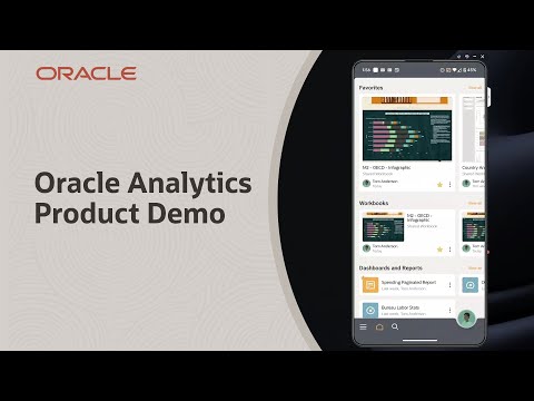 Oracle Analytics: Gartner Analytics and BI Bake Off 2024