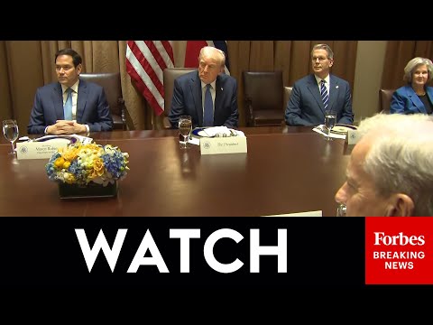 WATCH LIVE: President Trump Meets With His Cabinet Secretaries