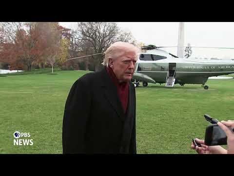 WATCH: Trump says U.S. peace plan not his final offer to Ukraine's Zelenskyy