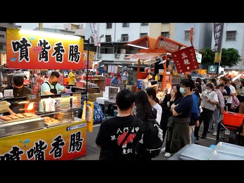 天還沒黑就開始排隊的夜市美食!! 台中潭子大雅夜市全攻略-看完絕對會想來/Night market food that starts queuing before it gets dark