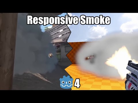 CS2's Responsive Smoke with Godot 4 In 5 Minutes