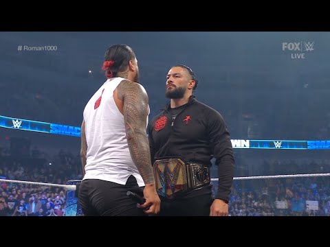 The Usos Confronts Roman Reigns, Solo Sikoa Changes Sides (1/2) - WWE SmackDown 02 June  2023
