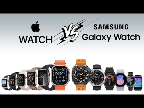 Apple Watch vs Samsung Galaxy Watch Evolution