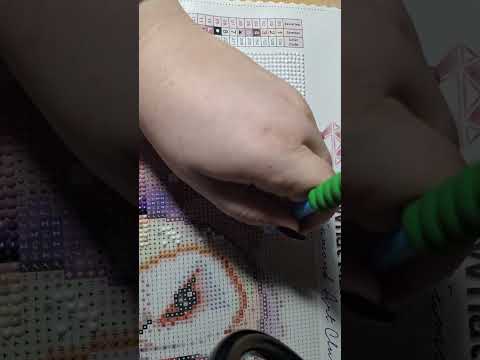 Diamond Art Club Vanity-Owl Timelapse