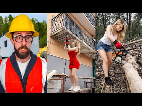 Hilarious Fails vs Smart Workers - Recommended Tricks | Best of Adam Rose React Compilation #25