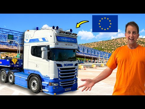OVERNIGHT TO HOLLAND | MY FIRST EUROPEAN LOAD | PT1 | #truckertim