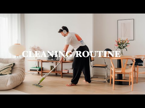 Deep Cleaning My London Apartment | Relaxing & Productive