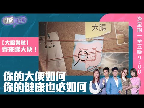 【大腸警號】 齊來睇大便！你的大便如何 你的健康也必如何｜HOY TV 77台《健康關注組》#敖嘉年 #梁嘉琪 #林曉蕙