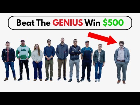 8 People vs 1 Genius vs General Knowledge Quiz