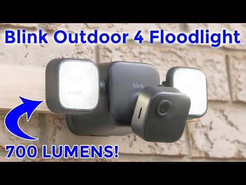 NEW Blink Outdoor 4 Floodlight Camera Review & Setup - Is It Worth It?