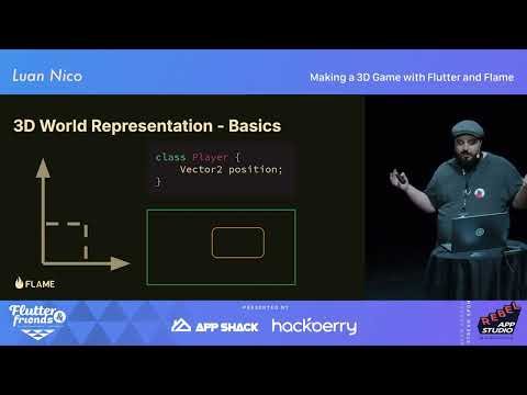 Making a 3D game with Flutter and Flame - Luan Nico