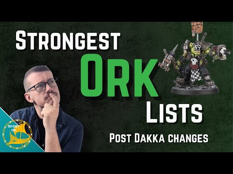 How Strong are ORKS? -  Competitive WARHAMMER 40K list review