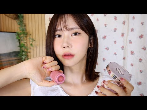 ASMR. Gentle sounds of doing makeup on your face | No Talking | Personal Attention | TingleTherapy