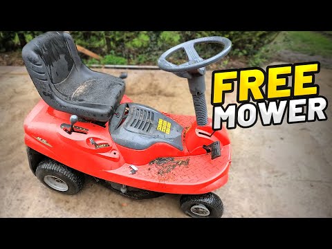 FREE ABANDONED MOWER! Can We Fix It?