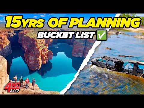 Most Remote Kimberley Adventure EVER - Bogged & winching to BEST waterfall in Aus