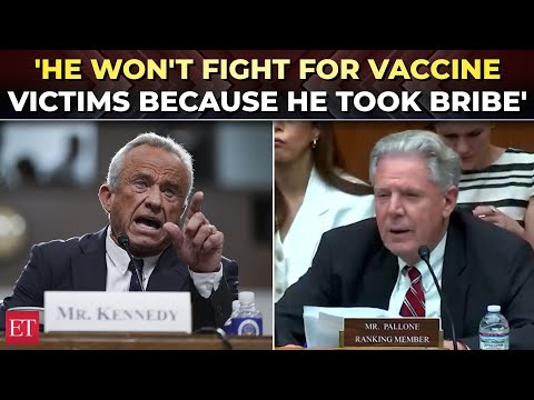 ‘You took $2M’: RFK Jr explodes at Rep Pallone, accuses him of taking millions from pharma industry