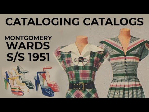 Summery 1950's Fashions // CATALOGING CATALOGS MW51